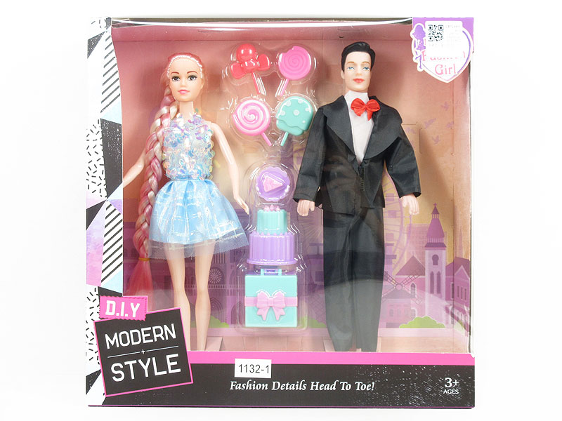 Doll Set(2in1) toys