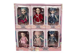 6inch Solid Body Doll(6in1)