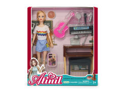 11inch Solid Body Doll Set