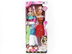 11.5inch Solid Body Doll Set toys