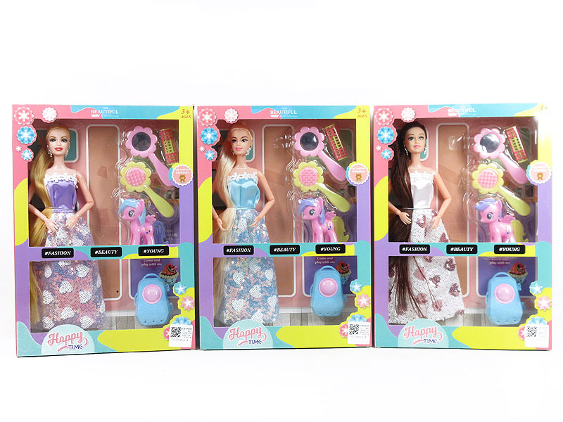 11inch Solid Body Doll Set(3S) toys