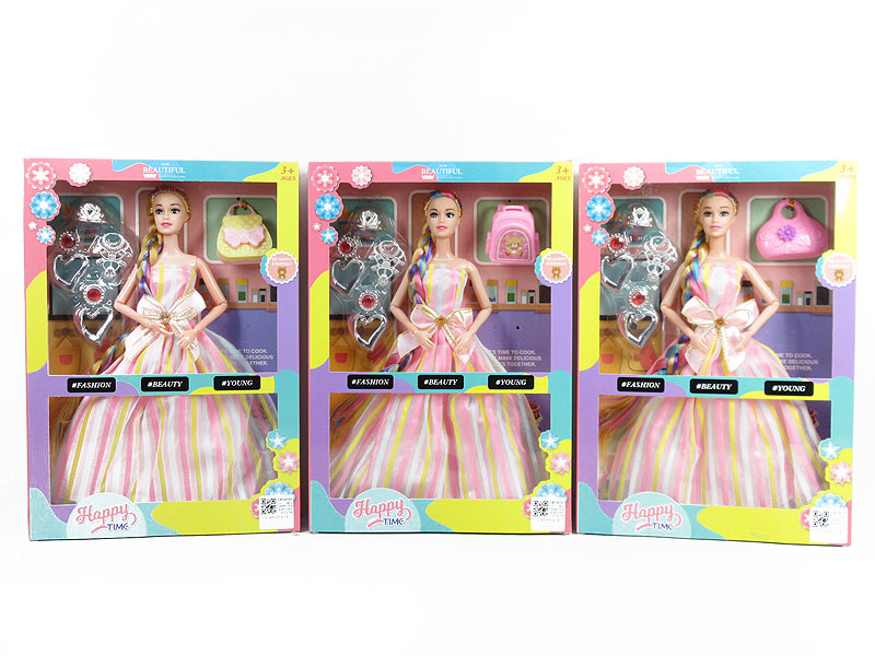 11inch Solid Body Doll Set(3S) toys