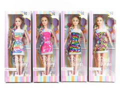 11inch Solid Body Doll Set(4S)