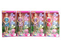 11inch Solid Body Doll Set(4S) toys