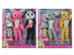 11.5inch Solid Body Doll Set(2in1)