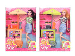 11.5inch Solid Body Doll Set(2S) toys