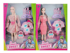 11.5inch Solid Body Doll Set(2S) toys