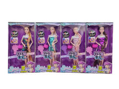 11.5inch Solid Body Doll Set(4S)