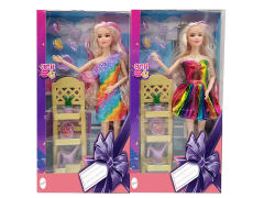 11.5inch Solid Body Doll Set(2S)