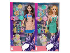 11.5inch Solid Body Doll Set(2S) toys