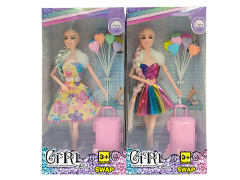 11.5inch Solid Body Doll Set(2S)