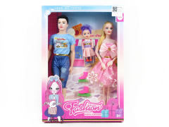11.5inch Solid Body Doll Set(3in1)