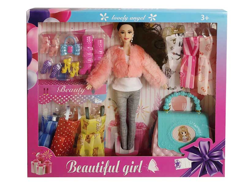 11inch Solid Body Doll Set toys