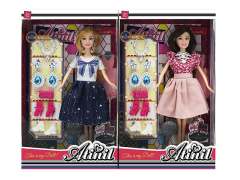 10.5inch Solid Body Doll Set(2S)