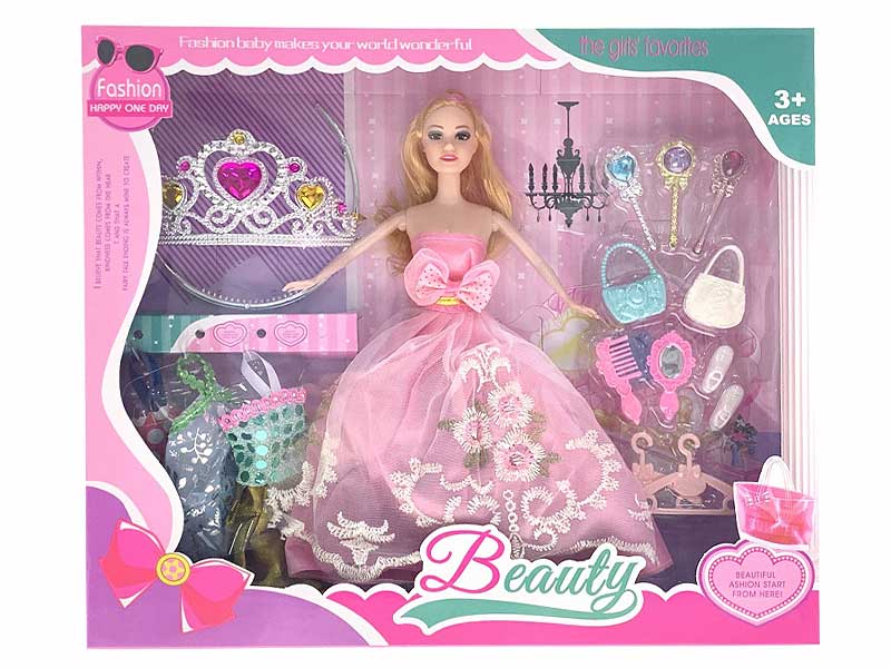 11inch Solid Body Doll Set toys