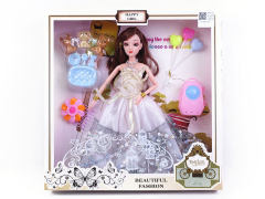 11inch Solid Body Doll Set toys