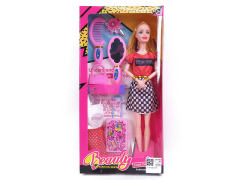 11.5inch Solid Body Doll Set