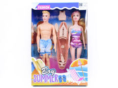 11inch Solid Body Doll Set(2in1)