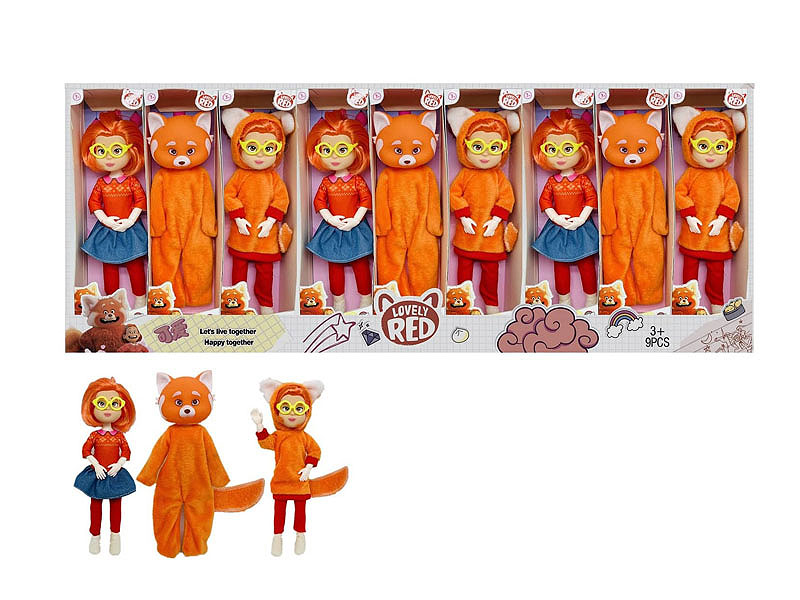 12inch Solid Body Doll(9in1) toys