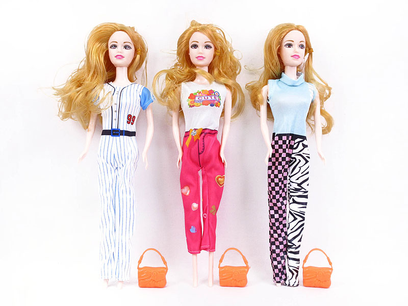 11.5inch Solid Body Doll Set(3S) toys