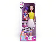 11.5inch Solid Body Doll Set