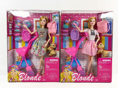 11inch Solid Body Doll Set(2S) toys