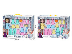 9inch Solid Body Doll Set(2S)