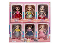 6inch Solid Body Doll(6in1) toys