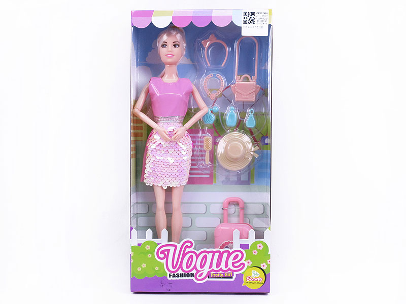 11inch Solid Body Doll Set toys