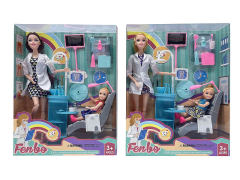11.5inch Solid Body Doll Set(2S)