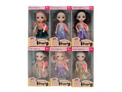 6inch Solid Body Doll Set(6S)
