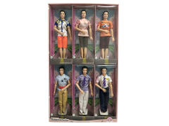 11inch Solid Body Doll(6in1) toys