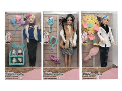 11inch Solid Body Doll Set(3S)