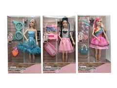 11inch Solid Body Doll Set(3S) toys