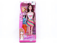 11.5inch Solid Body Doll Set