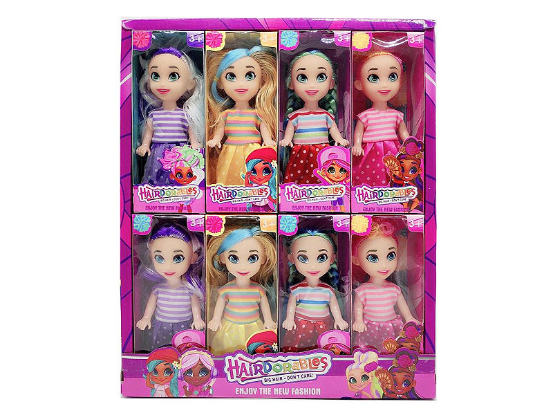 6inch Solid Body Doll(16in1) toys