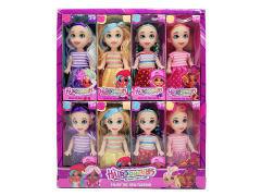 6inch Solid Body Doll(16in1)