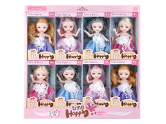 6inch Solid Body Doll(8in1)