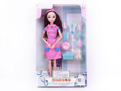 11inch Solid Body Doll Set toys