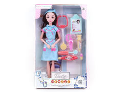 11inch Solid Body Doll Set toys