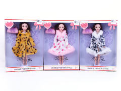 11inch Solid Body Doll Set(3S) toys