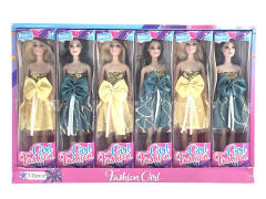 11inch Solid Body Doll Set(12in1) toys