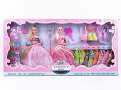 11.5inch Solid Body Doll Set(2in1) toys