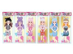 12inch Solid Body Doll Set(6S)