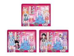 12inch Solid Body Doll Set(2in1)