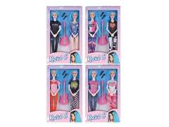 11.5inch Solid Body Doll Set(2in1)