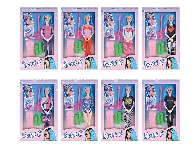 11.5inch Solid Body Doll Set(8S) toys