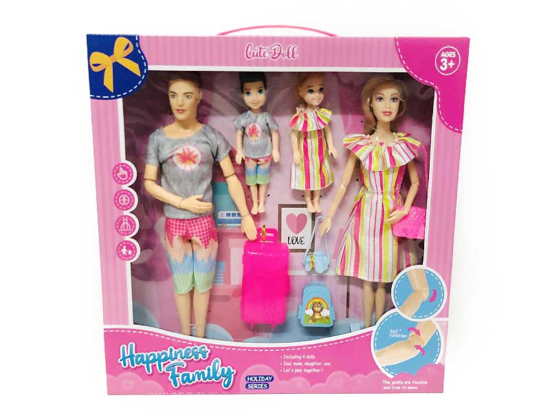 4in1 Doll Set toys