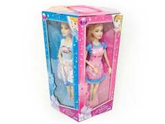 11.5inch Solid Body Doll(6in1)