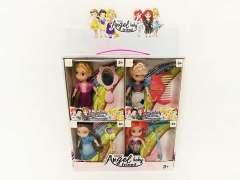 4.5inch Solid Body Doll Set(4in1) toys